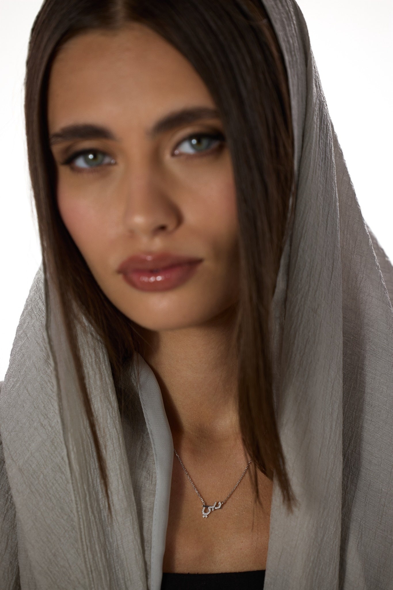 "Dubai" Arabic Diamond Necklace