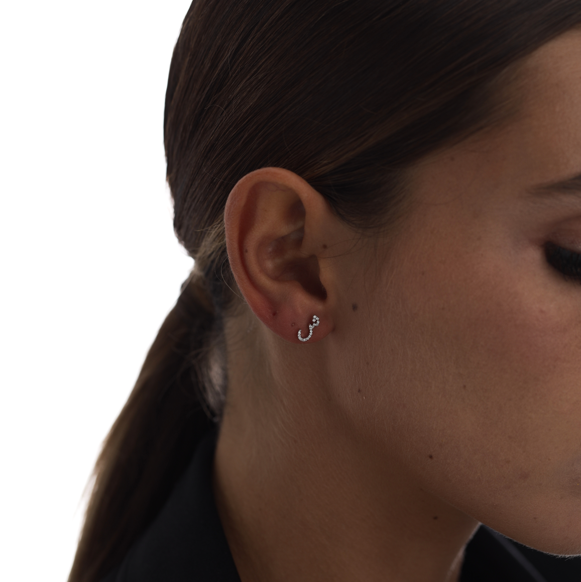 Customize your Pavé Diamond Pair of Earrings
