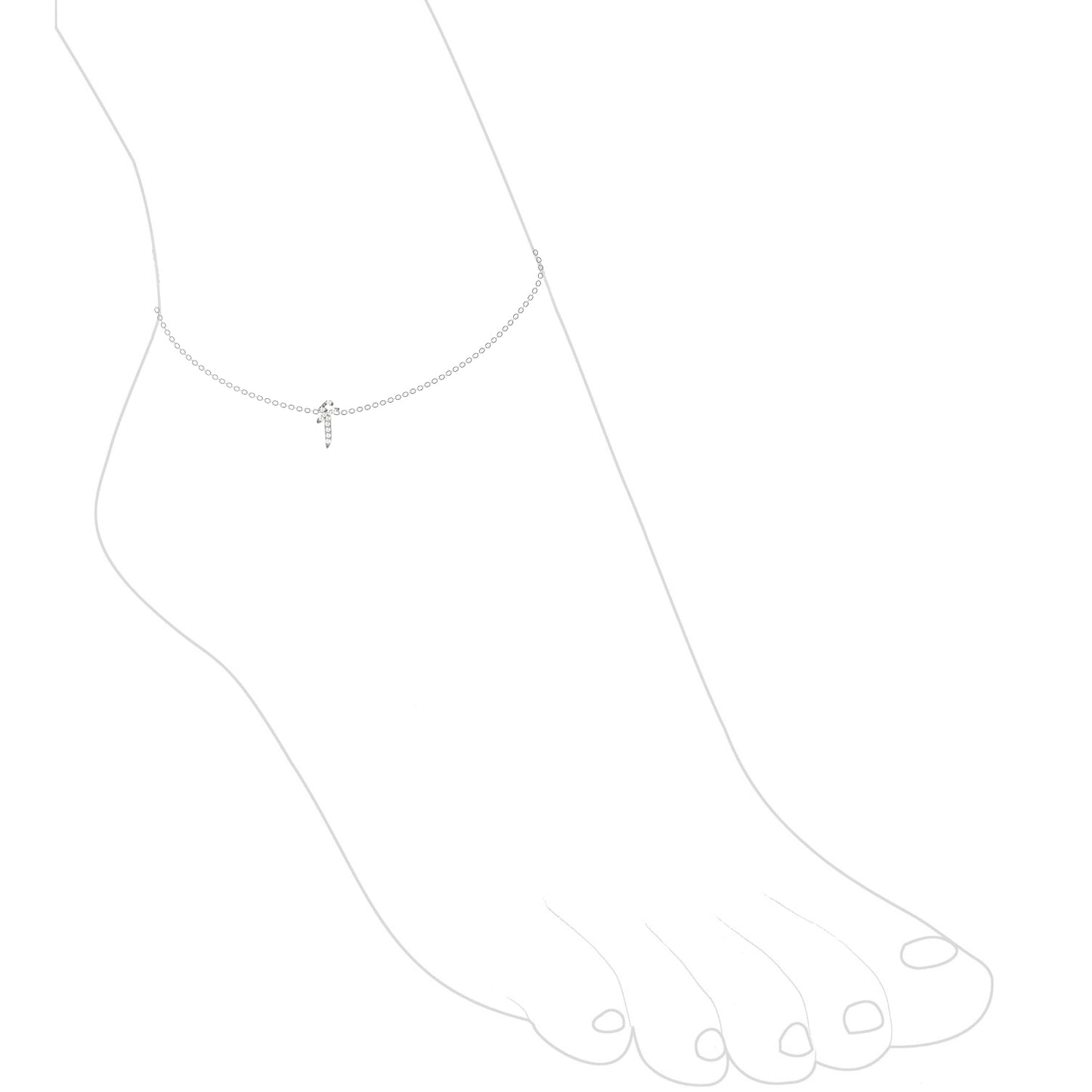 Abjad Hawaz Anklet