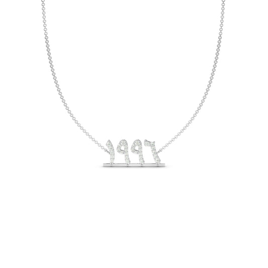 Customize your Pavé Diamond Numra Necklace