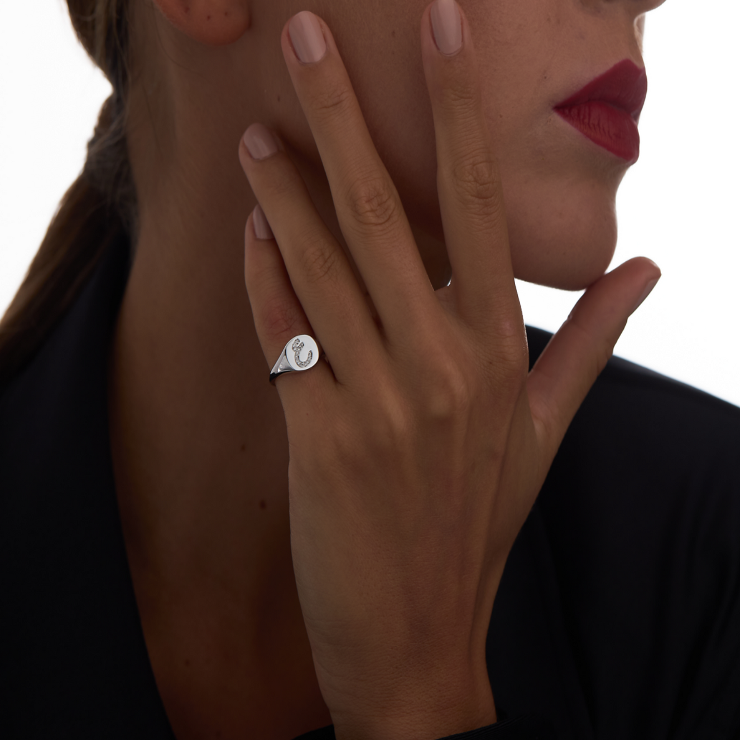 Abjad Hawaz Pinky Ring