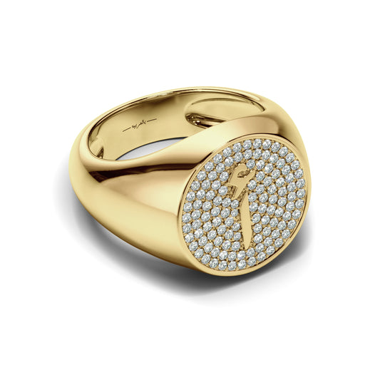 خاتم الحرف العربي الدائري