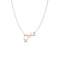"Dubai" Arabic Diamond Necklace