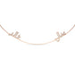Personalize your Two-Name Pavé Necklace