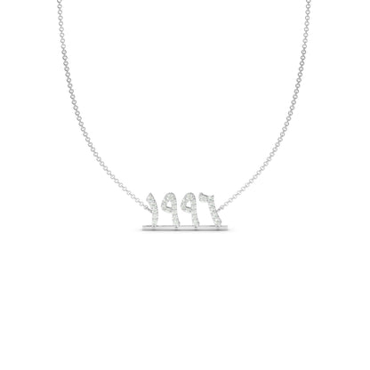 Customize your Pavé Diamond Numra Necklace